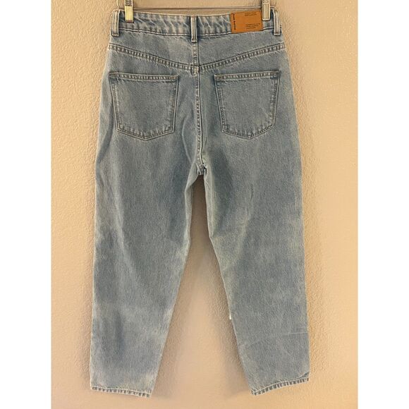 Frank And Oak Womens Patti Straight Fit Jeans Light Wash Size 28 - Picture 4 of 4